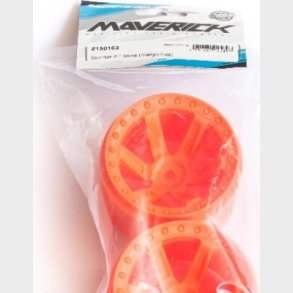 Quantum Mt Wheel (orange/2pcs) - Mv150162 - Maverick Rc