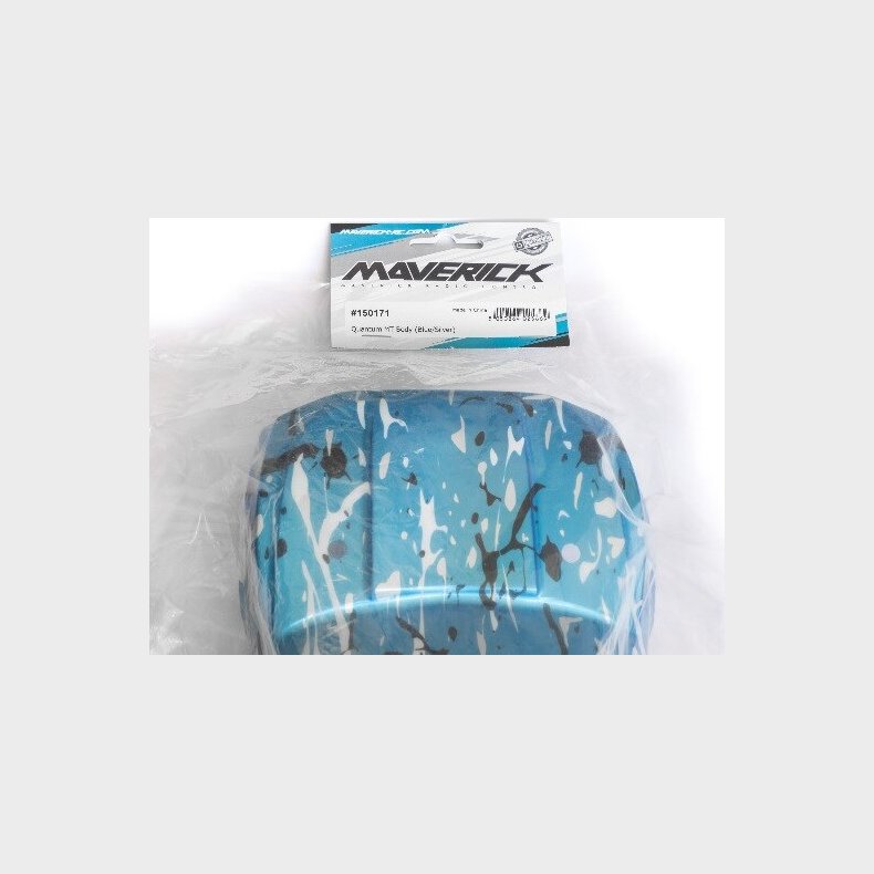 Quantum Mt Body (blue/silver) - Mv150171 - Maverick Rc