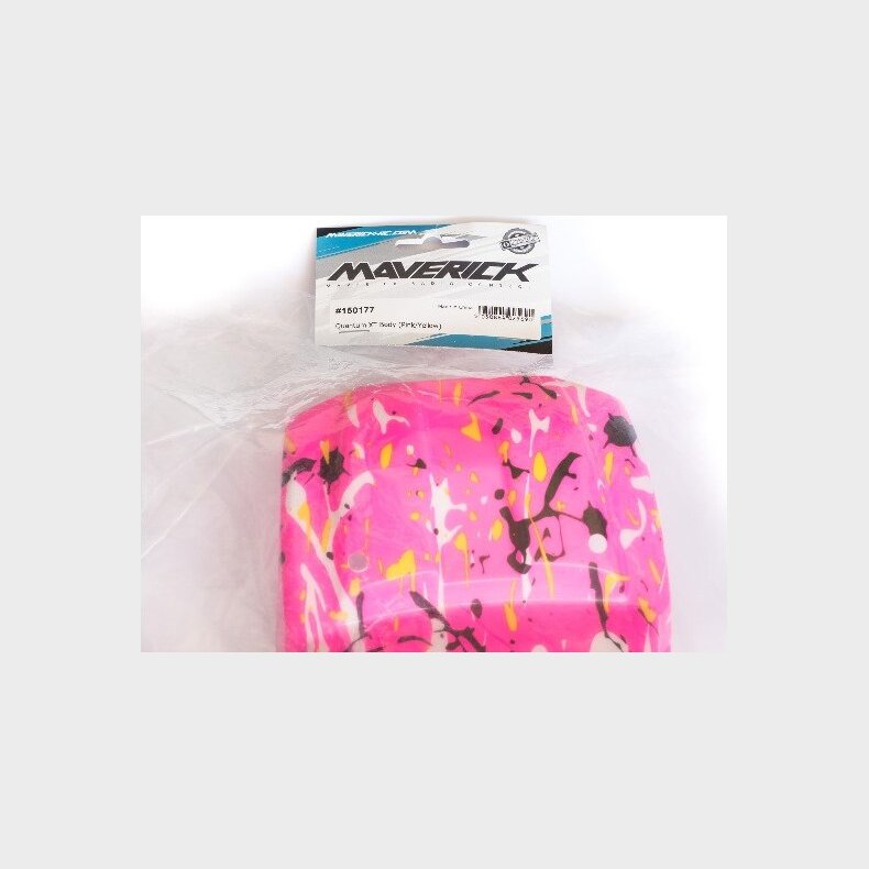 Quantum Xt Body (pink/yellow) - Mv150177 - Maverick Rc
