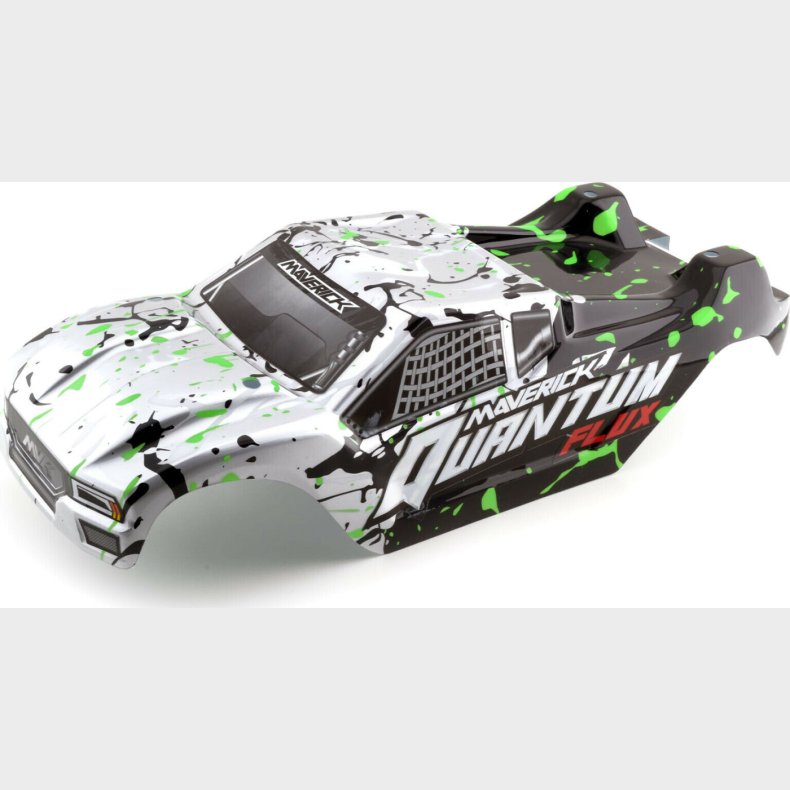 Quantum Xt Body (silver/green) - Mv150179 - Maverick Rc