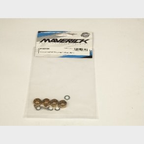 Aluminum 12mm Wheel Hex Hub Set (4pcs) - Mv150184 - Maverick Rc