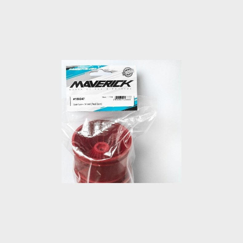 Quantum+ Xt 3.2in Wheel (red/2pcs) - Mv150247 - Maverick Rc