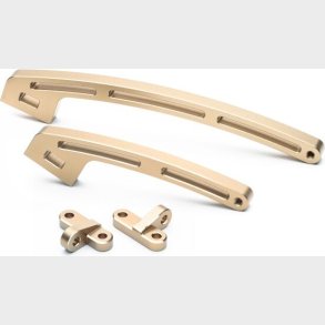 Aluminum Chassis Brace Set (front/rear) - Mv150284 - Maverick Rc