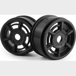 Quantumr Muscle Car Wheel (black/2pcs) - Mv150293 - Maverick Rc