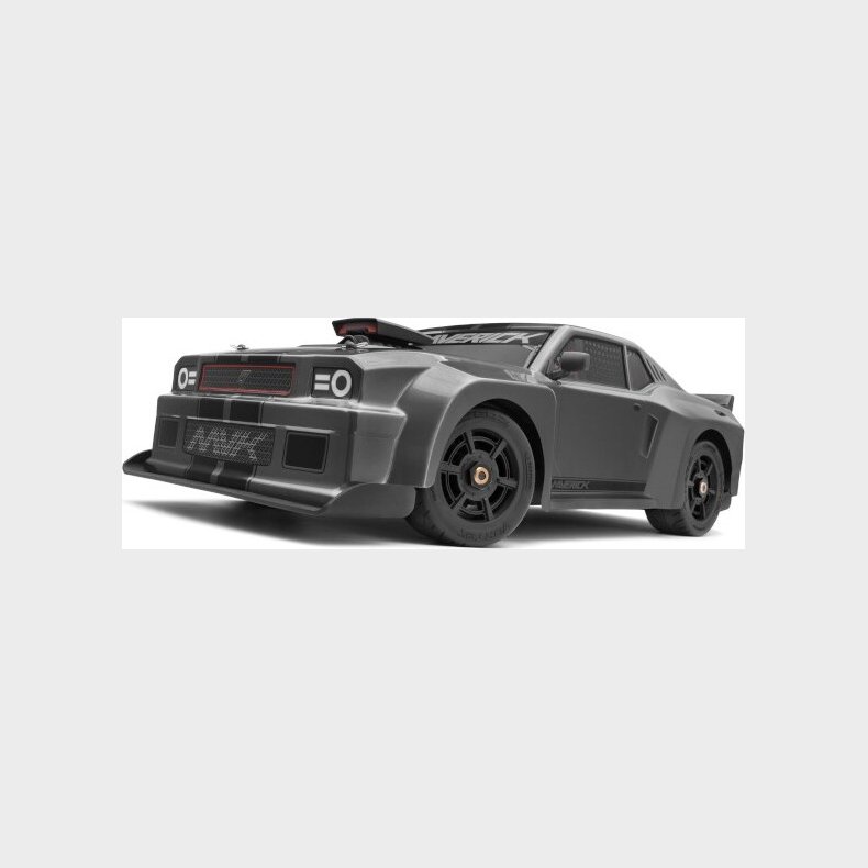 Quantumr Muscle Car Body - Grey - Mv150317 - Maverick Rc