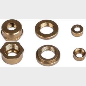 Aluminum Shock Cap Set - Mv150329 - Maverick Rc