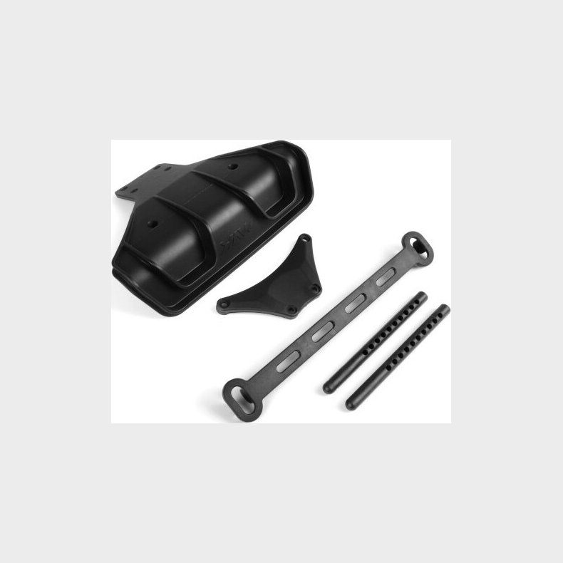 Rally Diffuser &amp; Body Post - Mv150368 - Maverick Rc