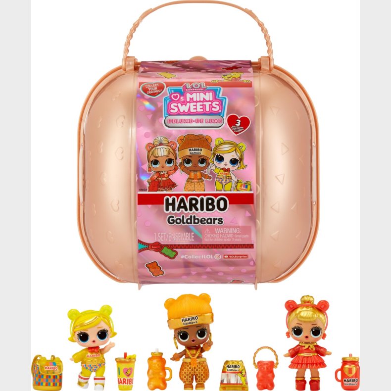 L.o.l. Surprise Dukker - Loves Mini Sweets Haribo Deluxe - 3 Stk