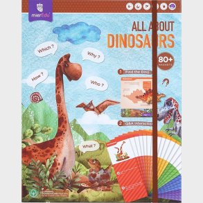 Magnetisk Legetj - Dinosaurs - Engelsk - Mieredu