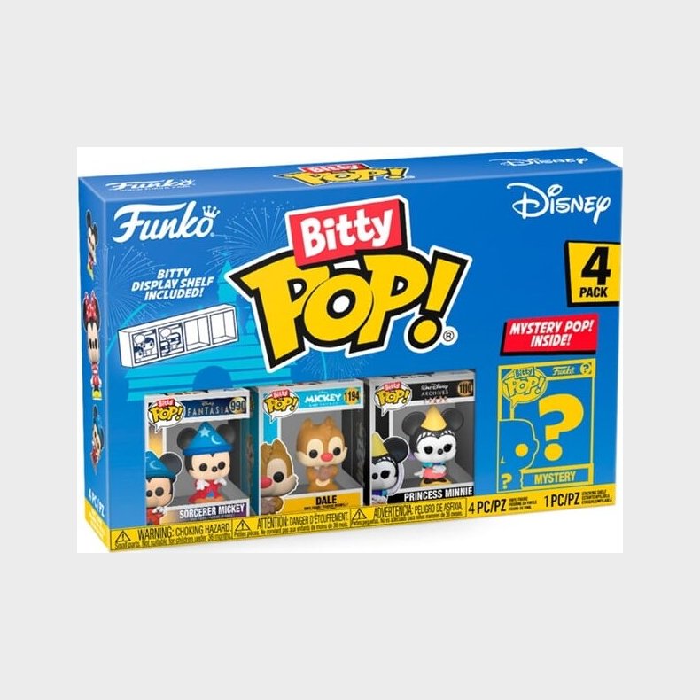 Funko Bitty Pop - Disney - Sorcerer Mickey - 4-pak