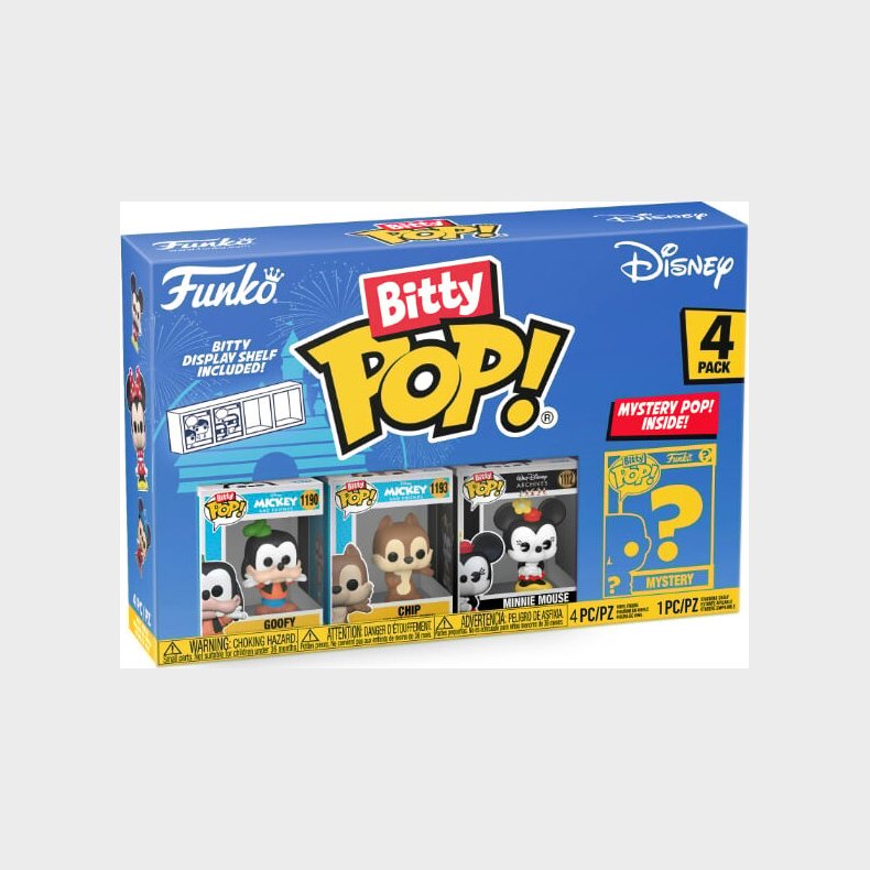 Funko Bitty Pop -  Disney - Goofy - 4-pak