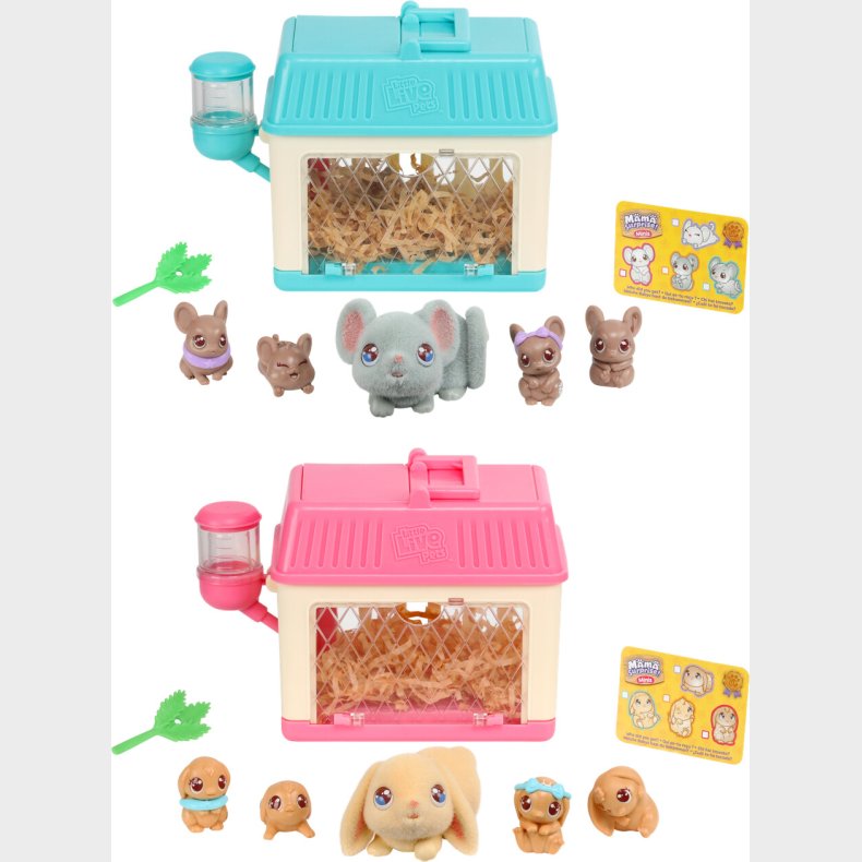 Little Live Pets - Mama Surprise Minis - Interaktiv Dyr - Assorteret