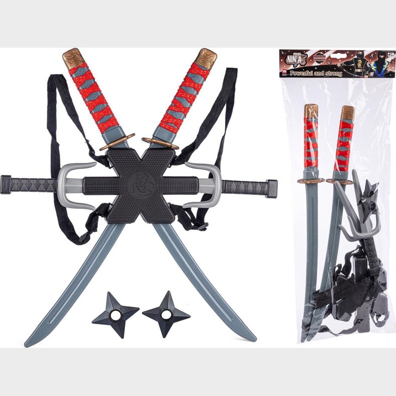 Ninja St Med Vbenholder - 7 Dele