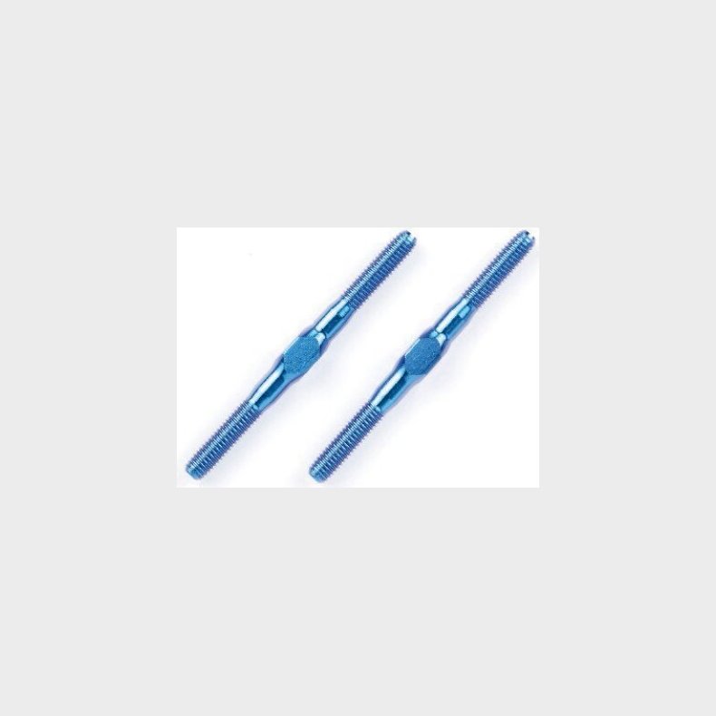 3x38mm Blue Titan Turnbuckle 2stk - 42119 - Tamiya