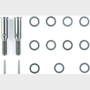 M-ch. Rein. Freewheel Axle Set - 54183 - Tamiya