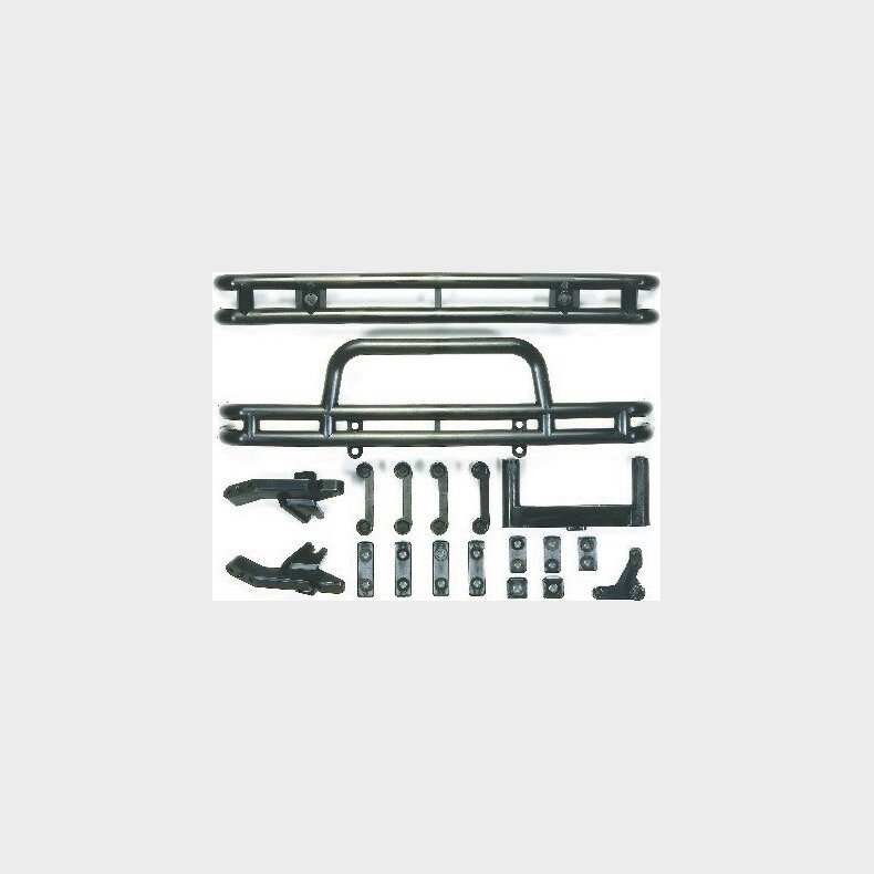 Rc 4x4 Black Bumper D Parts - 54415 - Tamiya