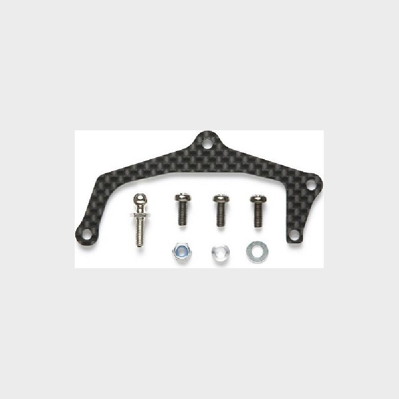 Rm-01 Carbon Damper Mount Plate - 54351 - Tamiya