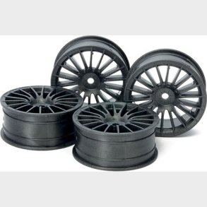 Medium-narrow 18 Spoke Wheel 24mm Hard *4 - 54738 - Tamiya