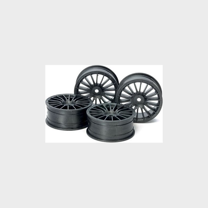 Medium-narrow 18 Spoke Wheel 24mm Hard *4 - 54738 - Tamiya