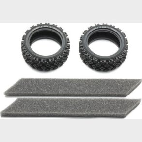 Rally Block Tires (soft/2pcs.) - 54861 - Tamiya