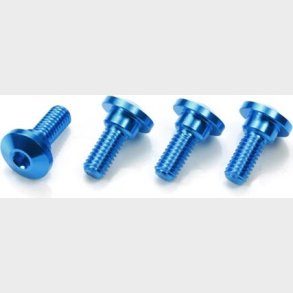 Aluminum Servo Step Screws (4pcs.) - 54862 - Tamiya