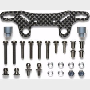 Tt-02 Carbon Damper Stay Ii (3.5mm Thick) - 54947 - Tamiya