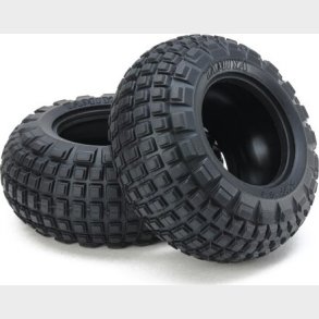 St Block Front Bubble Tires (soft/2pcs.) - 54953 - Tamiya