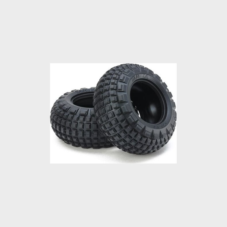 St Block Front Bubble Tires (soft/2pcs.) - 54953 - Tamiya