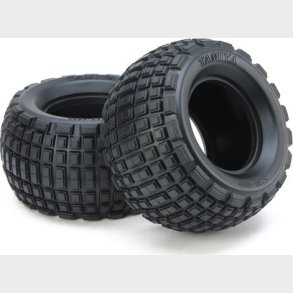 St Block Rear Bubble Tires (soft/2pcs.) - 54954 - Tamiya