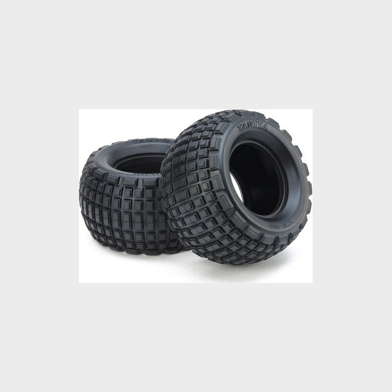 St Block Rear Bubble Tires (soft/2pcs.) - 54954 - Tamiya