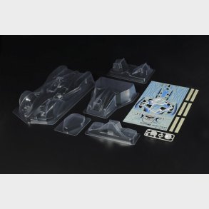 1/10 Scale R/c Formula E Gen2 Car - Body Parts Set - 51660 - Tamiya