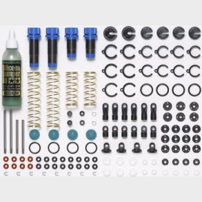 Tt-02b/df-03 Aluminum Damper Set - 54993 - Tamiya