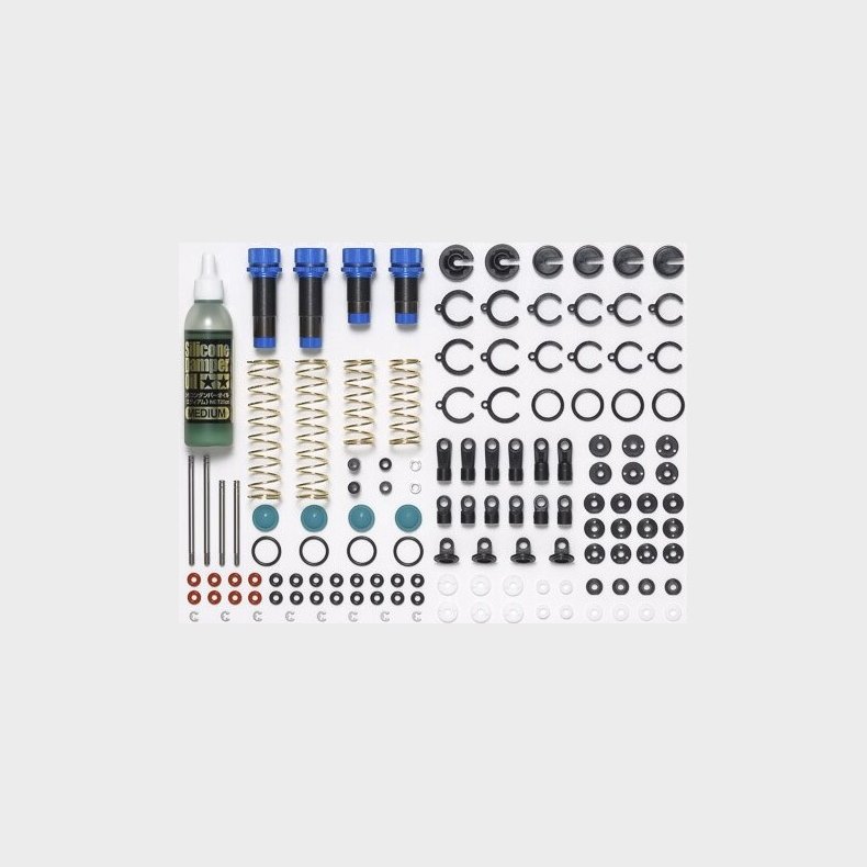 Tt-02b/df-03 Aluminum Damper Set - 54993 - Tamiya
