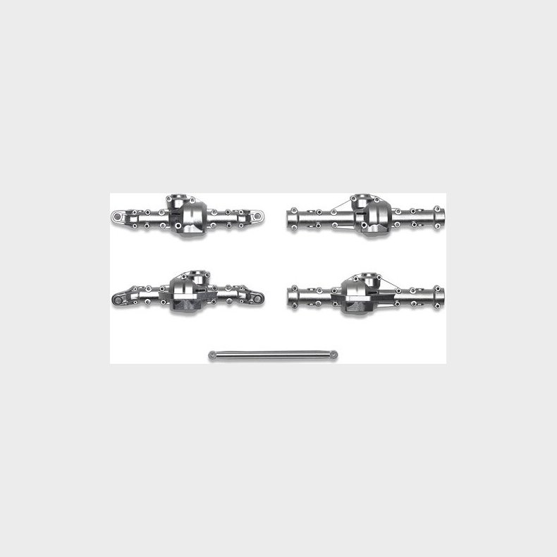 Cc-02 B Parts (axle Housing) (matte Plated) - 54990 - Tamiya