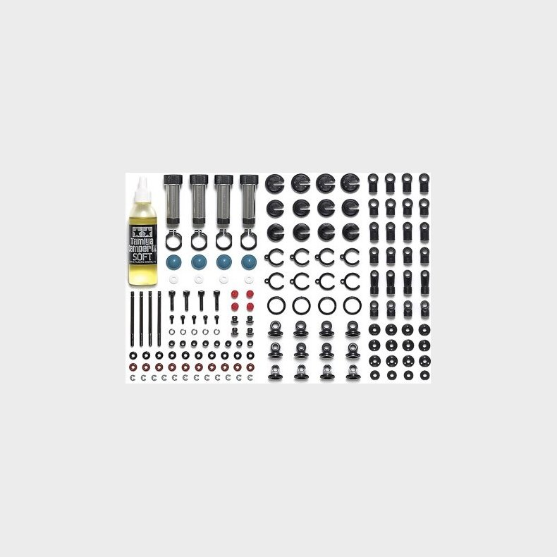 Cc-02 Aluminum Dampers (4pcs.) - 54991 - Tamiya