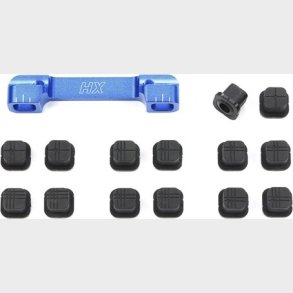 Xv-02 Aluminum Adjustable Suspension Mount (xh) - 22055 - Tamiya