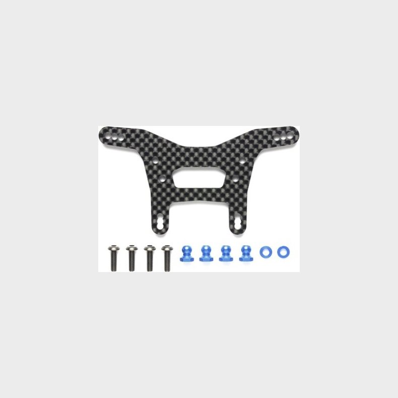 Xv-02 Carbon Damper Stay (front) - 22057 - Tamiya