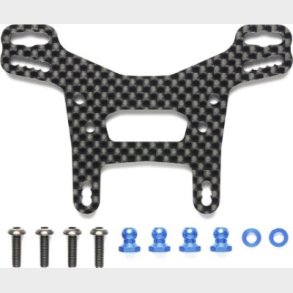 Xv-02 Carbon Damper Stay (rear) - 22058 - Tamiya