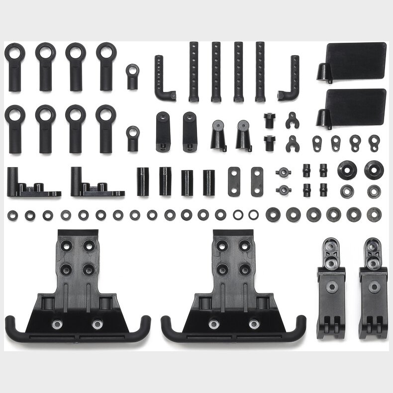 Bb-01 A-parts (front Bumper Stay) (2 Pcs.) - 51711 - Tamiya