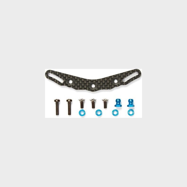 Tb-04 Carbon Damper Stay F - 54523 - Tamiya