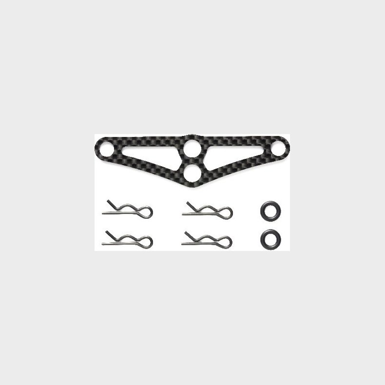 Tc Carbon Crossmember Front - 54782 - Tamiya