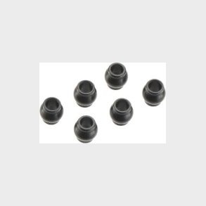 Kugelköpfe 3x5.8x6mm, Schwarz (6 - Ax31203 - Axial