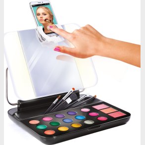 Style 4 Ever - Led Make Up Case Med Lys - Makeup St Til Brn