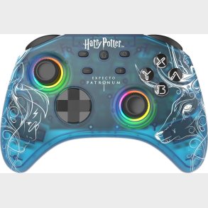 Trade Invaders Harry Potter Expecto Patronum Blue Gamepad Nintendo Switc