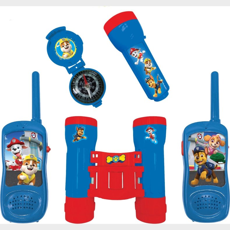 Paw Patrol - Walkie Talkie Og Kikkert Legetjs St - Lexibook