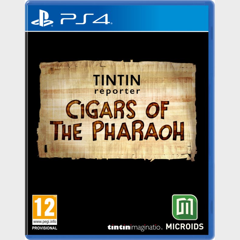 Tintin Reporter Cigars Of The Pharaoh - PS4