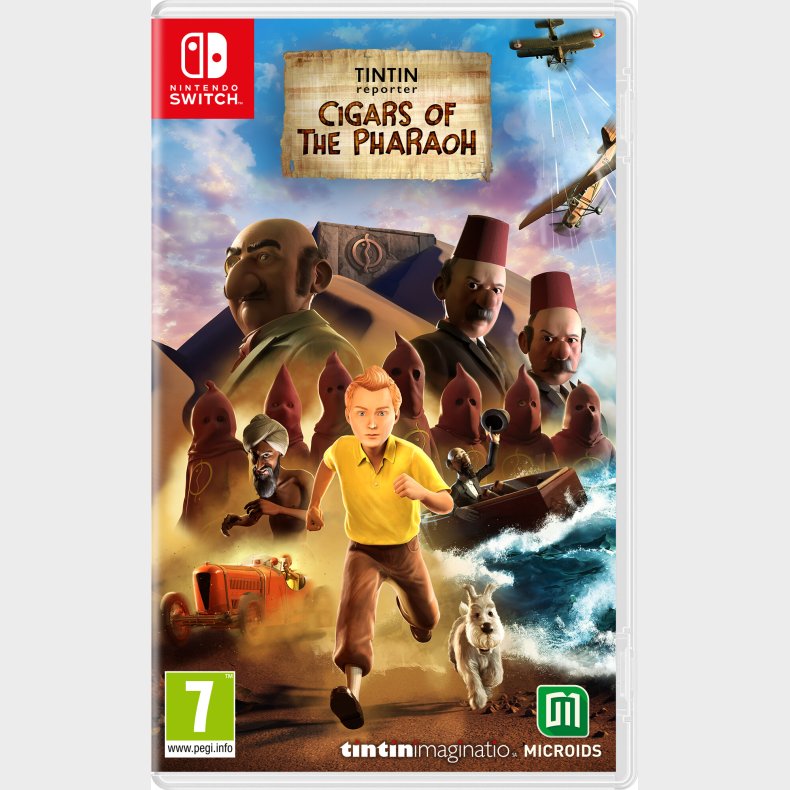 Tintin Reporter Cigars Of The Pharaoh - Nintendo Switch