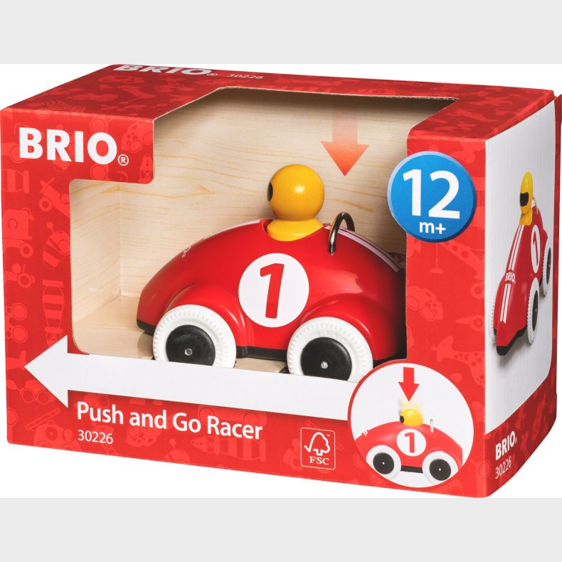 Brio - Racerbil - Push And Go