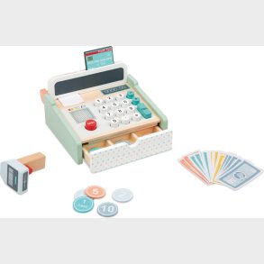 Legetjs Kasseapparat Til Brn - Small Wood