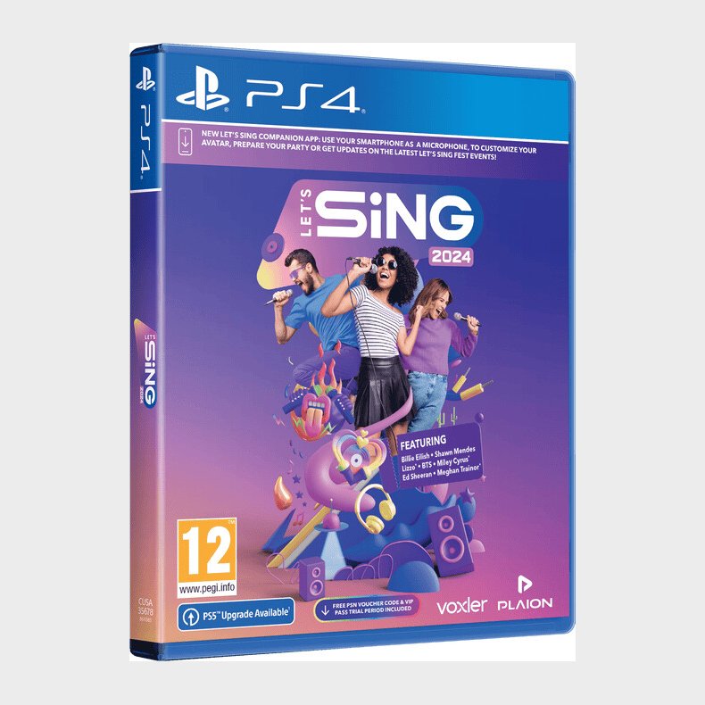 Let's Sing 2024 - PS4